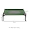 Pet Adobe Elevated Portable Pet Bed Cot-Style 24.5 inx18.5 inx7 in for Dogs and Small Pets, Indoor/Outdoor 665155LJT - alternate 2
